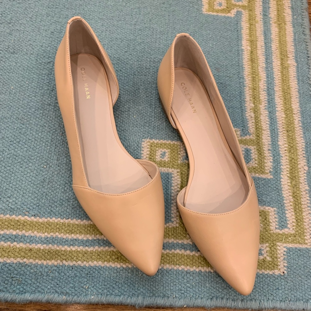 Cole Haan Nude Flats